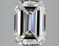 2.92 ct F Colour VVS2 Clarity Emerald Shape Lab Grown Diamond