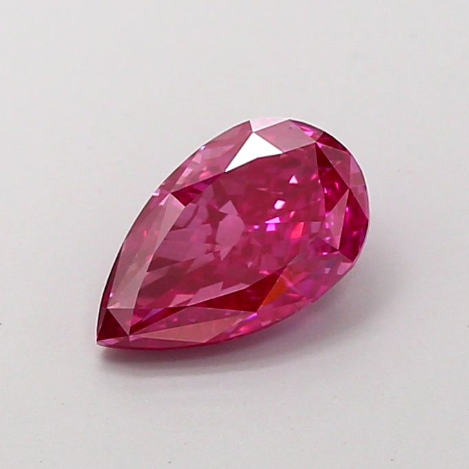1.06 ct  Colour VS1 Clarity Pear Shape Coloured Lab Grown Diamond