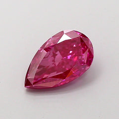1.06 ct  Colour VS1 Clarity Pear Shape Coloured Lab Grown Diamond