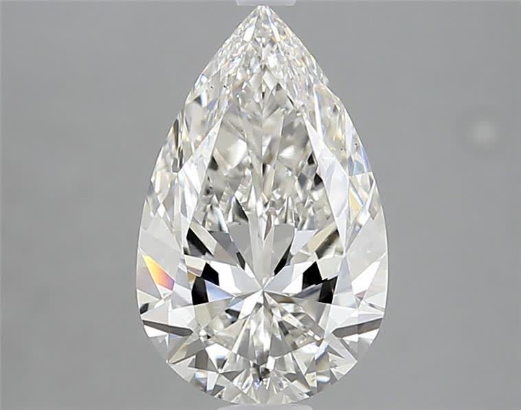 2.31 ct G Colour VS2 Clarity Pear Shape Lab Grown Diamond