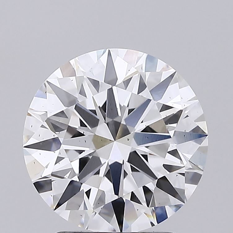 2.5 ct E Colour SI1 Clarity Round Shape Lab Grown Diamond