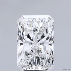 2.78 ct E Colour SI1 Clarity Radiant Shape Lab Grown Diamond