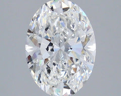 2.57 ct E Colour VVS2 Clarity Oval Shape Lab Grown Diamond