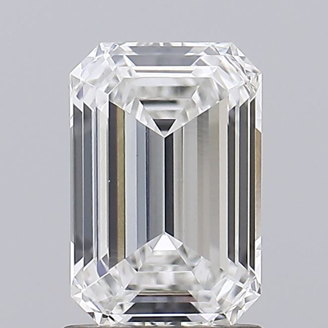 1.58 ct F Colour VVS2 Clarity Emerald Shape Lab Grown Diamond