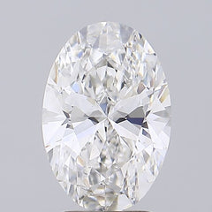2.76 ct F Colour VS1 Clarity Oval Shape Lab Grown Diamond