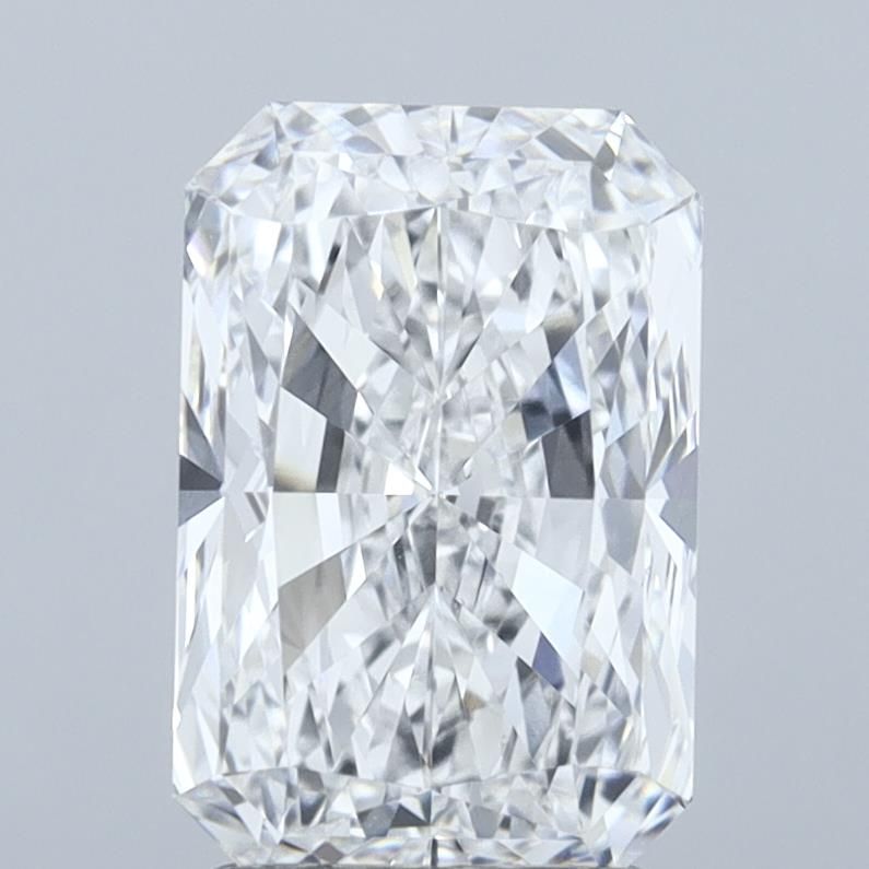 3.03 ct D Colour VVS2 Clarity Radiant Shape Lab Grown Diamond