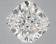 1.5 ct E Colour VVS2 Clarity Cushion Shape Lab Grown Diamond
