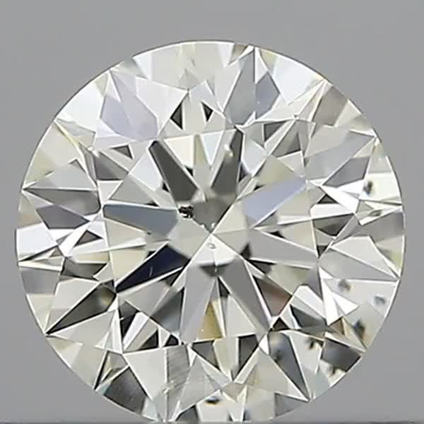 0.54 ct K Colour SI1 Clarity Round Shape Natural Diamond