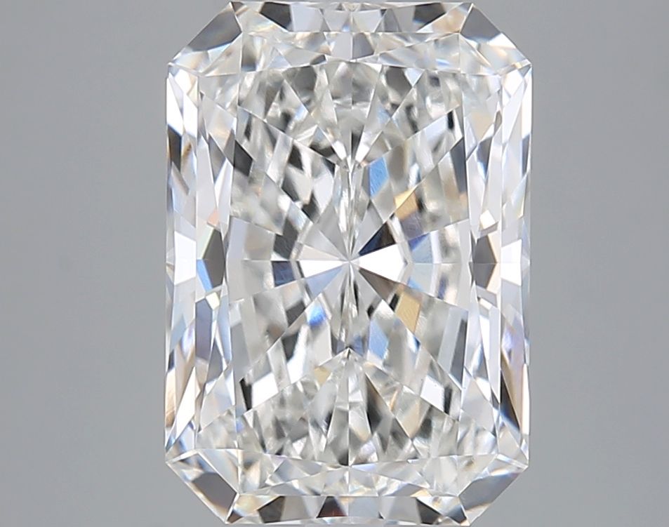 5.05 ct F Colour VVS2 Clarity Radiant Shape Lab Grown Diamond