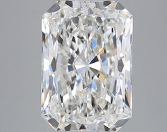 5.05 ct F Colour VVS2 Clarity Radiant Shape Lab Grown Diamond