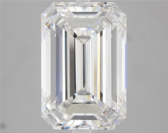 5.19 ct D Colour VVS1 Clarity Emerald Shape Lab Grown Diamond