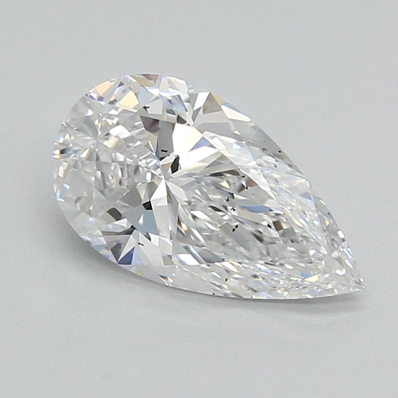 1.08 ct D Colour SI1 Clarity Pear Shape Lab Grown Diamond