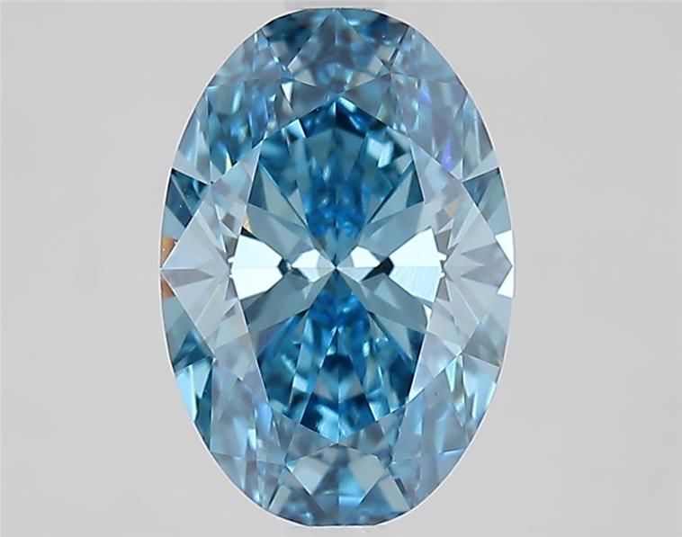2.29 ct  Colour VVS2 Clarity Oval Shape Coloured Lab Grown Diamond