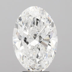 4.01 ct E Colour SI1 Clarity Oval Shape Lab Grown Diamond