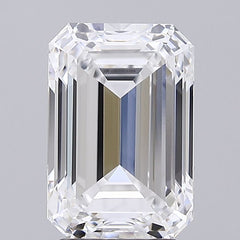 3.0 ct D Colour VVS2 Clarity Emerald Shape Lab Grown Diamond
