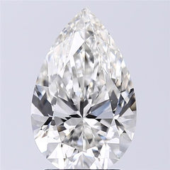 2.2 ct G Colour VS1 Clarity Pear Shape Lab Grown Diamond