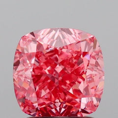 2.0 ct  Colour VVS2 Clarity Cushion Shape Coloured Lab Grown Diamond
