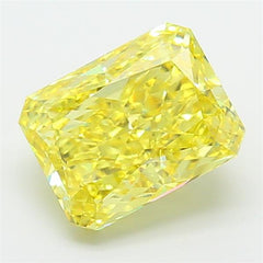 4.07 ct  Colour VVS2 Clarity Radiant Shape Coloured Lab Grown Diamond