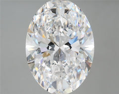 5.0 ct D Colour VVS1 Clarity Oval Shape Lab Grown Diamond