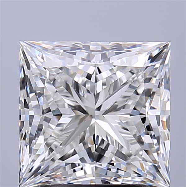 2.59 ct E Colour VVS1 Clarity Princess Shape Lab Grown Diamond