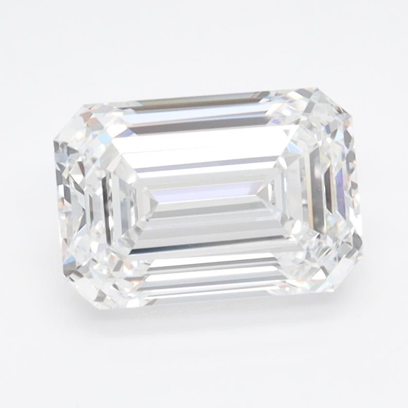2.0 ct D Colour IF Clarity Emerald Shape Lab Grown Diamond