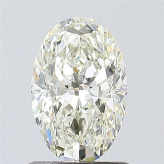 1.0 ct K Colour SI1 Clarity Oval Shape Natural Diamond
