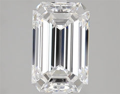 2.83 ct D Colour VVS1 Clarity Emerald Shape Lab Grown Diamond