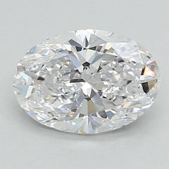 1.01 ct D Colour SI1 Clarity Oval Shape Lab Grown Diamond