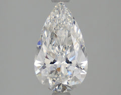 1.53 ct F Colour VVS2 Clarity Pear Shape Lab Grown Diamond