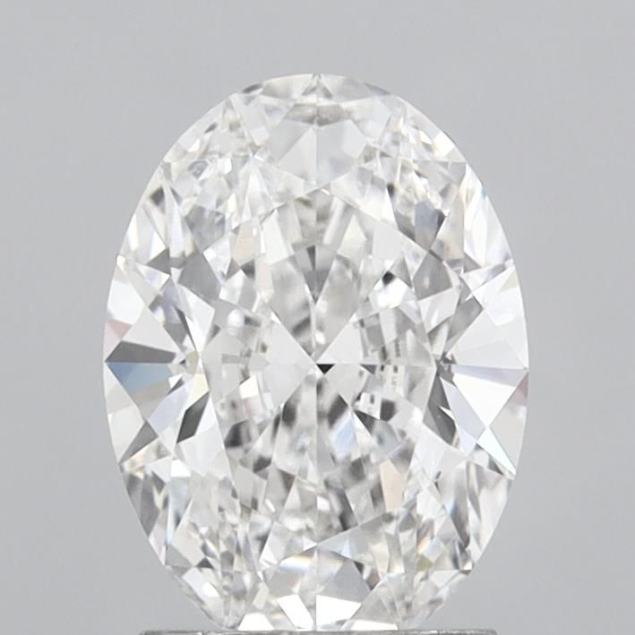 1.85 ct E Colour VVS2 Clarity Oval Shape Lab Grown Diamond