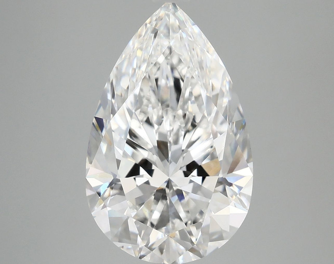 5.07 ct D Colour VS1 Clarity Pear Shape Lab Grown Diamond