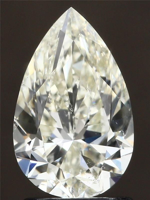 1.51 ct K Colour SI1 Clarity Pear Shape Natural Diamond