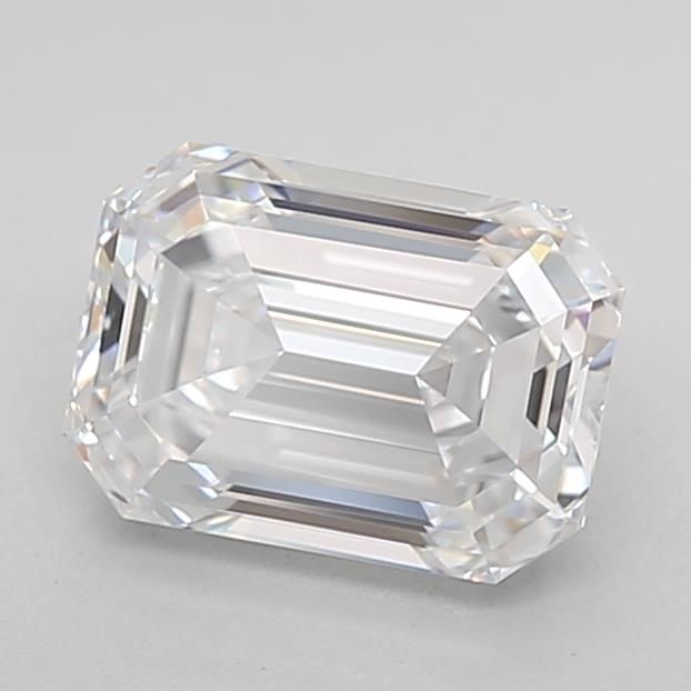 1.74 ct E Colour IF Clarity Emerald Shape Lab Grown Diamond