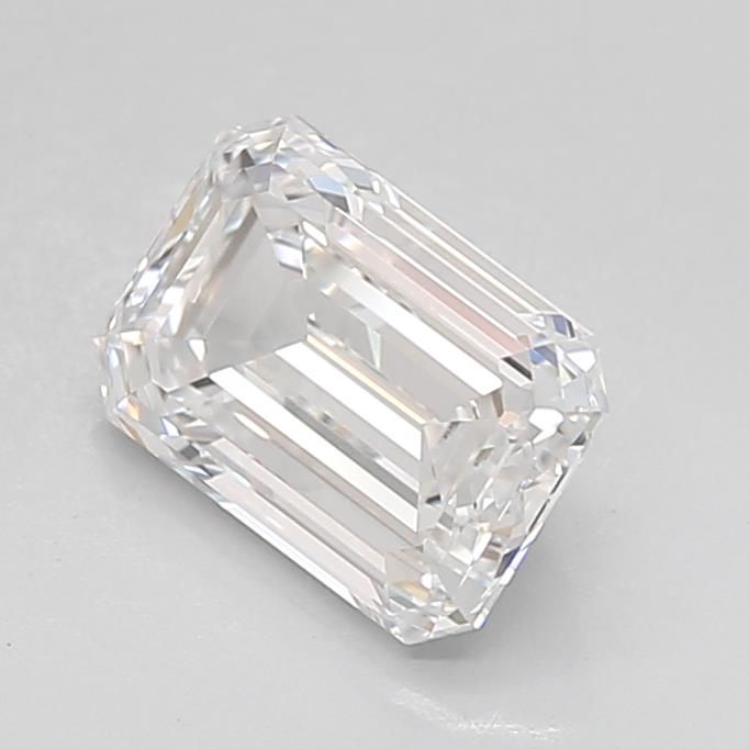 1.67 ct D Colour VVS1 Clarity Emerald Shape Lab Grown Diamond