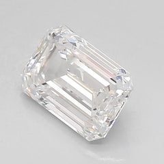 1.67 ct D Colour VVS1 Clarity Emerald Shape Lab Grown Diamond