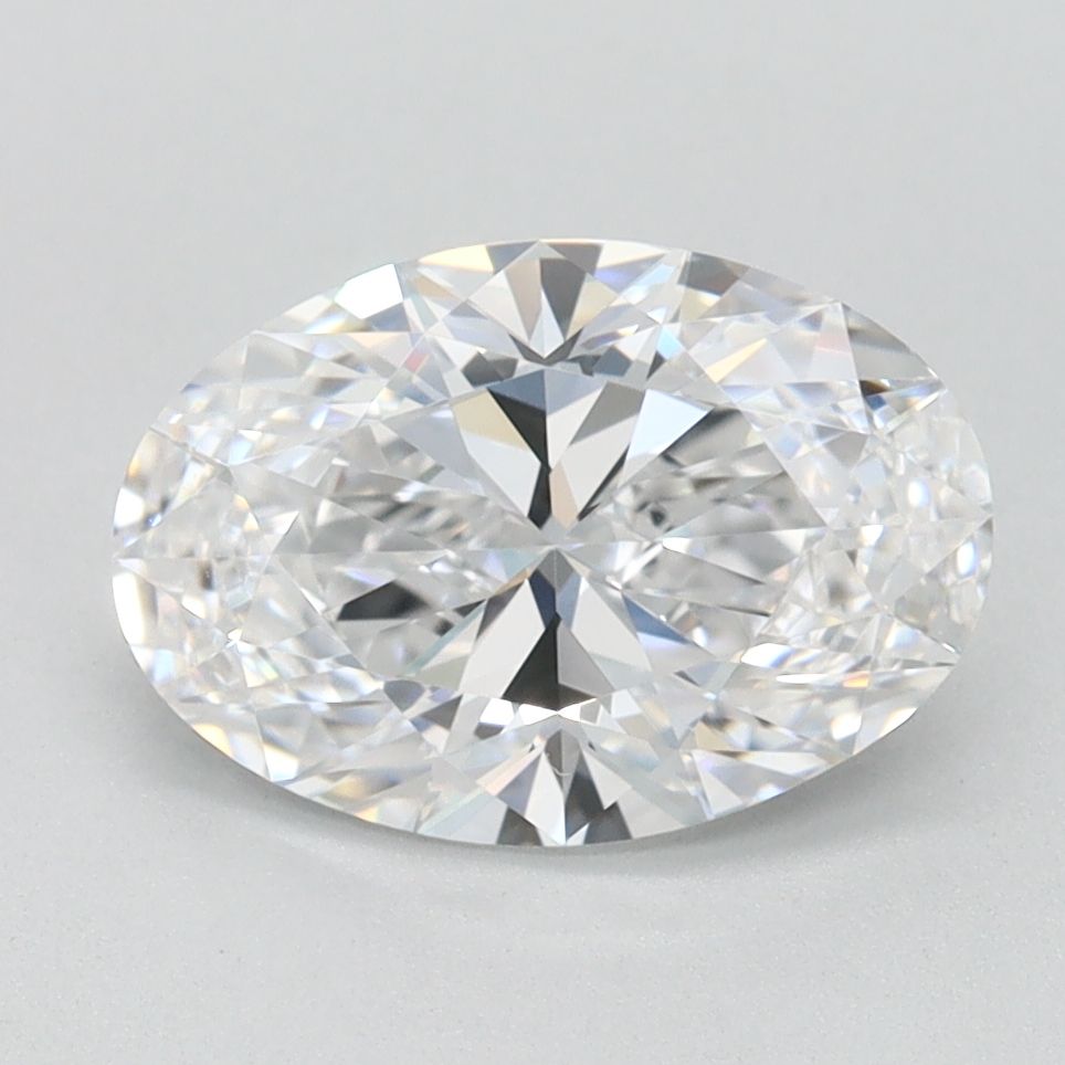 1.5 ct D Colour FL Clarity Oval Shape Lab Grown Diamond