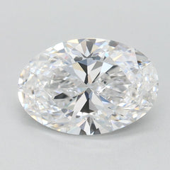 1.5 ct D Colour FL Clarity Oval Shape Lab Grown Diamond