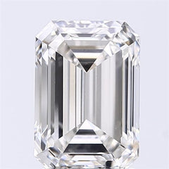 2.15 ct G Colour VVS2 Clarity Emerald Shape Lab Grown Diamond