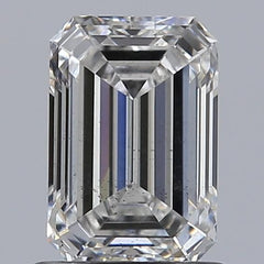 1.01 ct E Colour SI1 Clarity Emerald Shape Lab Grown Diamond