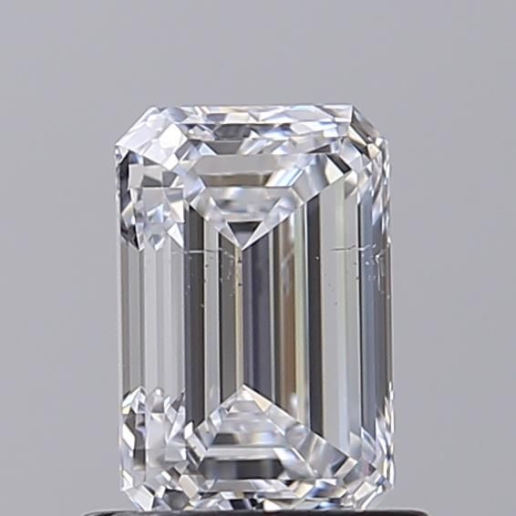 1.12 ct D Colour SI1 Clarity Emerald Shape Lab Grown Diamond
