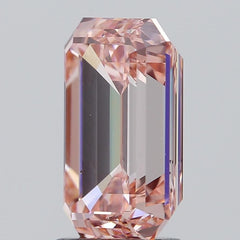 3.01 ct  Colour SI1 Clarity Emerald Shape Coloured Lab Grown Diamond