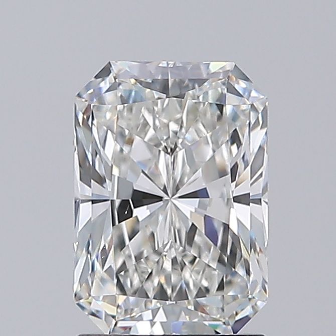 1.58 ct F Colour VVS2 Clarity Radiant Shape Lab Grown Diamond