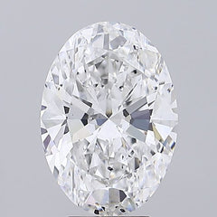 5.16 ct E Colour SI1 Clarity Oval Shape Lab Grown Diamond