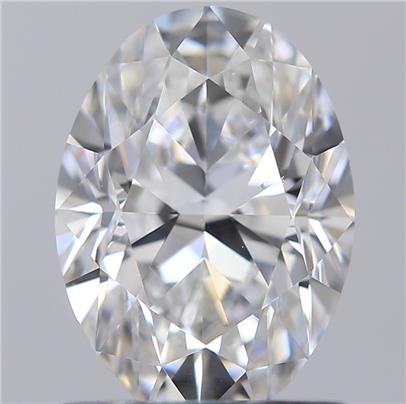 1.0 ct E Colour VS2 Clarity Oval Shape Natural Diamond