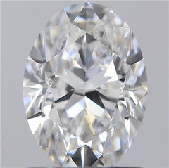 1.0 ct E Colour VS2 Clarity Oval Shape Natural Diamond