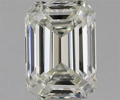 1.0 ct K Colour VS1 Clarity Emerald Shape Natural Diamond