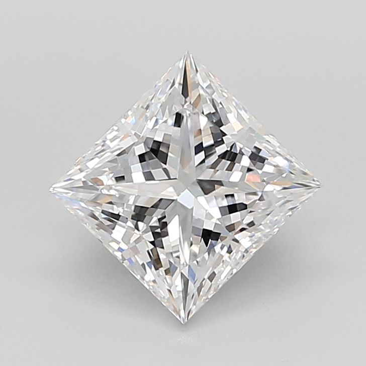 7.81 ct E Colour VVS1 Clarity Princess Shape Lab Grown Diamond