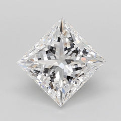 7.81 ct E Colour VVS1 Clarity Princess Shape Lab Grown Diamond