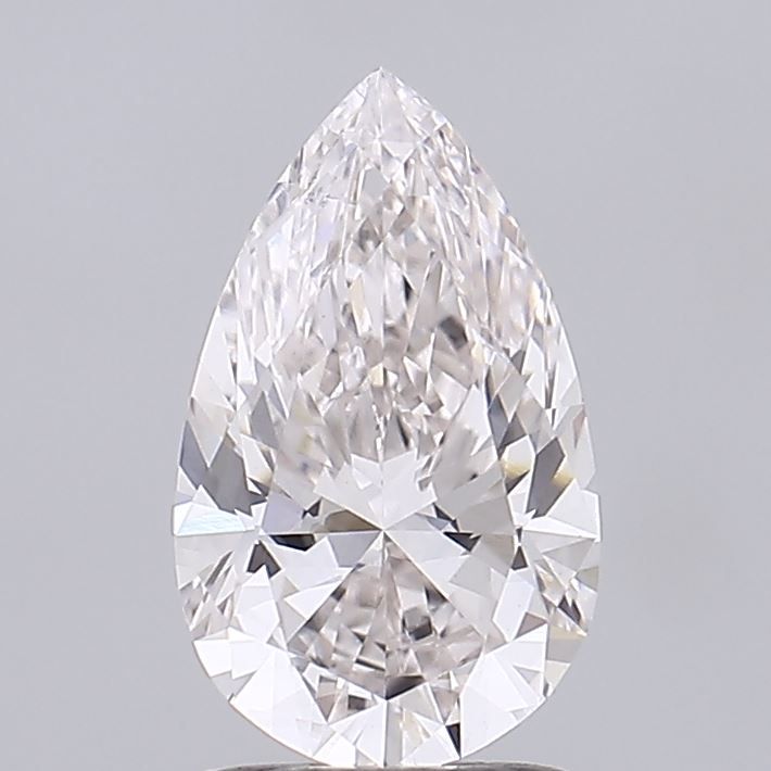1.51 ct H Colour VVS2 Clarity Pear Shape Lab Grown Diamond