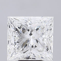 5.0 ct F Colour VVS2 Clarity Princess Shape Lab Grown Diamond